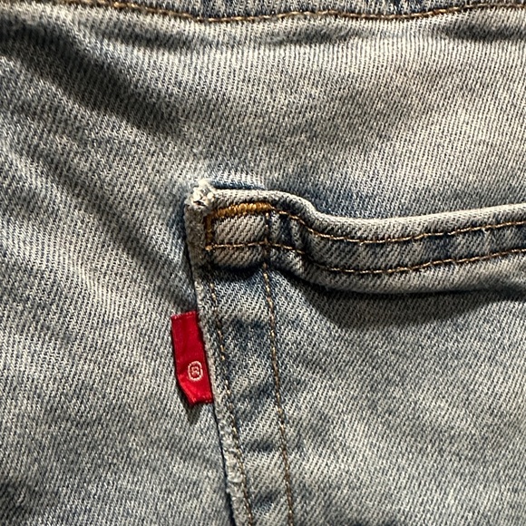 Levi’s 513 Slim Straight Jeans Men's 31x30 Classic Wash Denim Staple - Picture 10 of 16